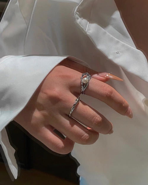 Aurora Branch Pearl Ring