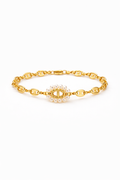 Freshwater Pearl Floral bracelet