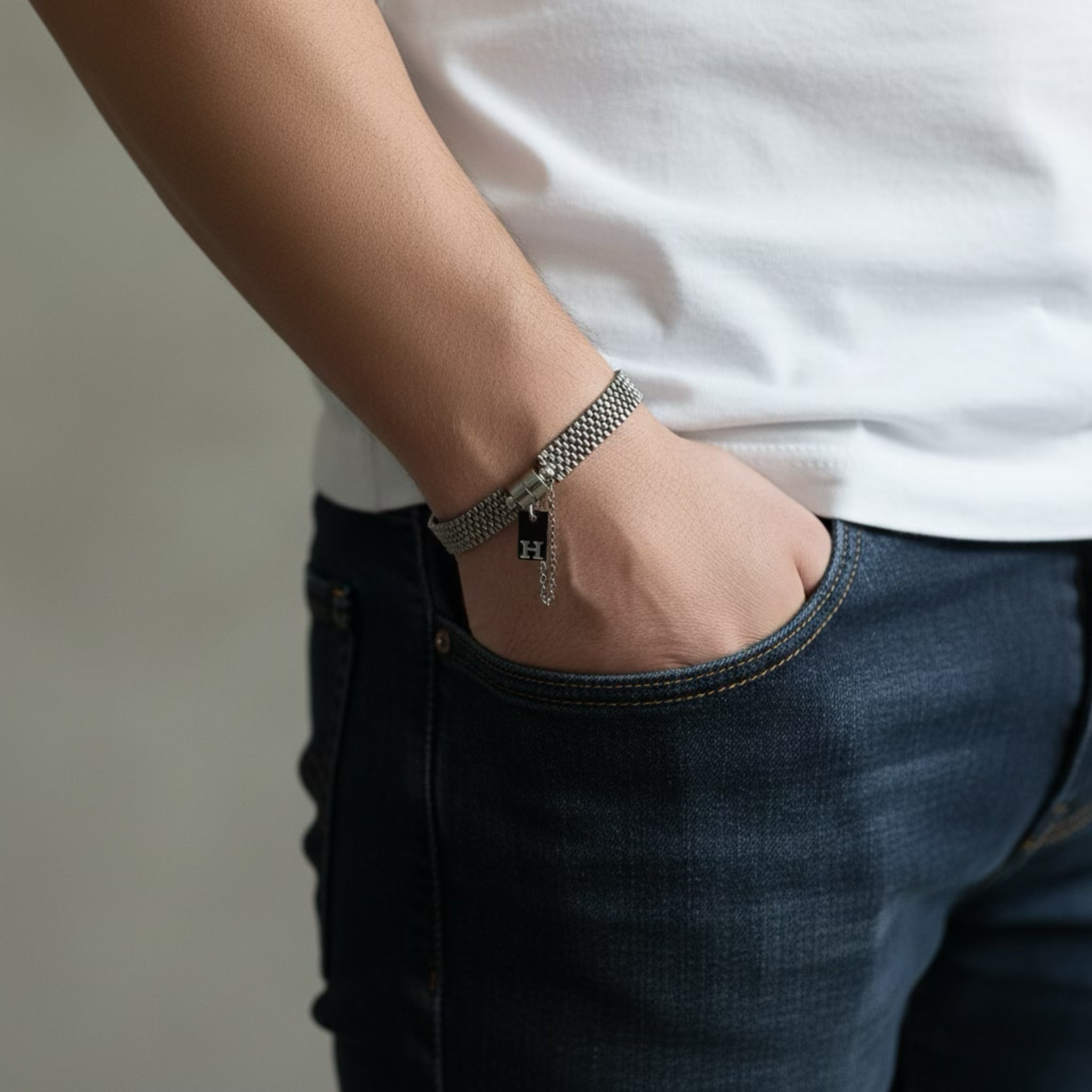 Custom Initial Bracelet