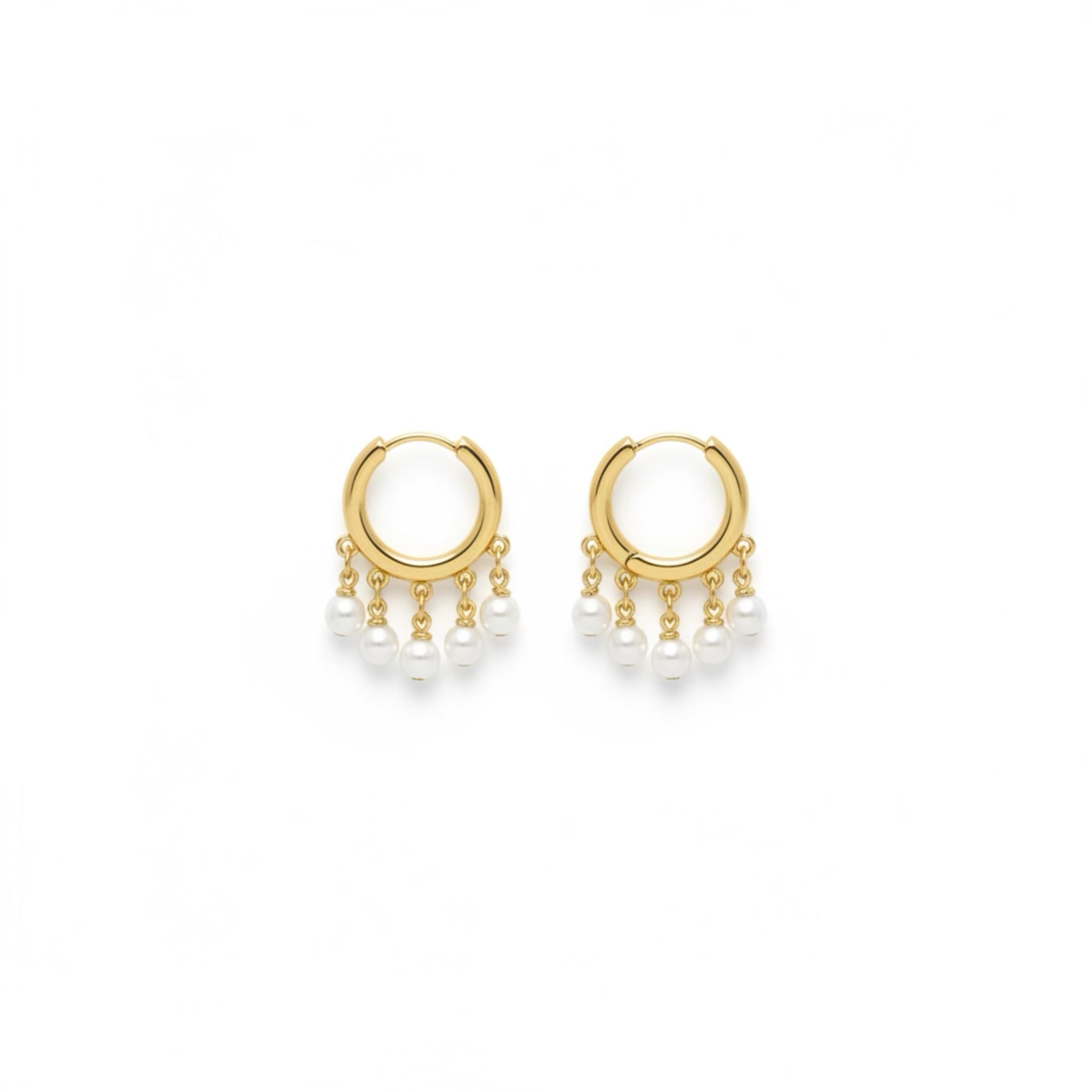 Lumi Pearl Hoops