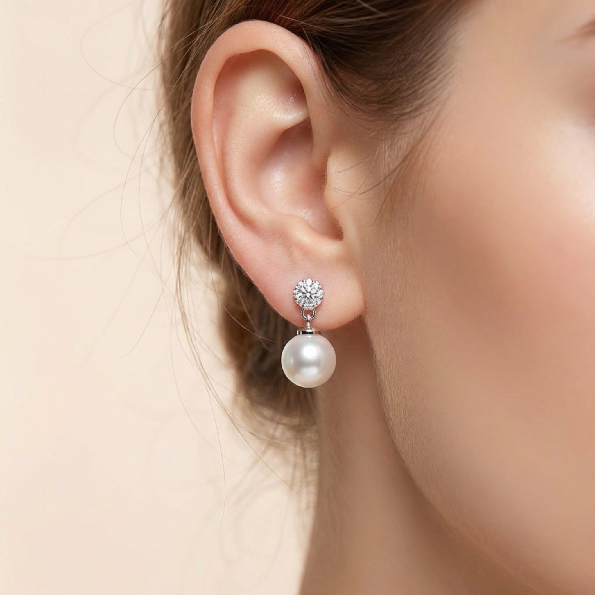 Classic Pearl Drop Earrings