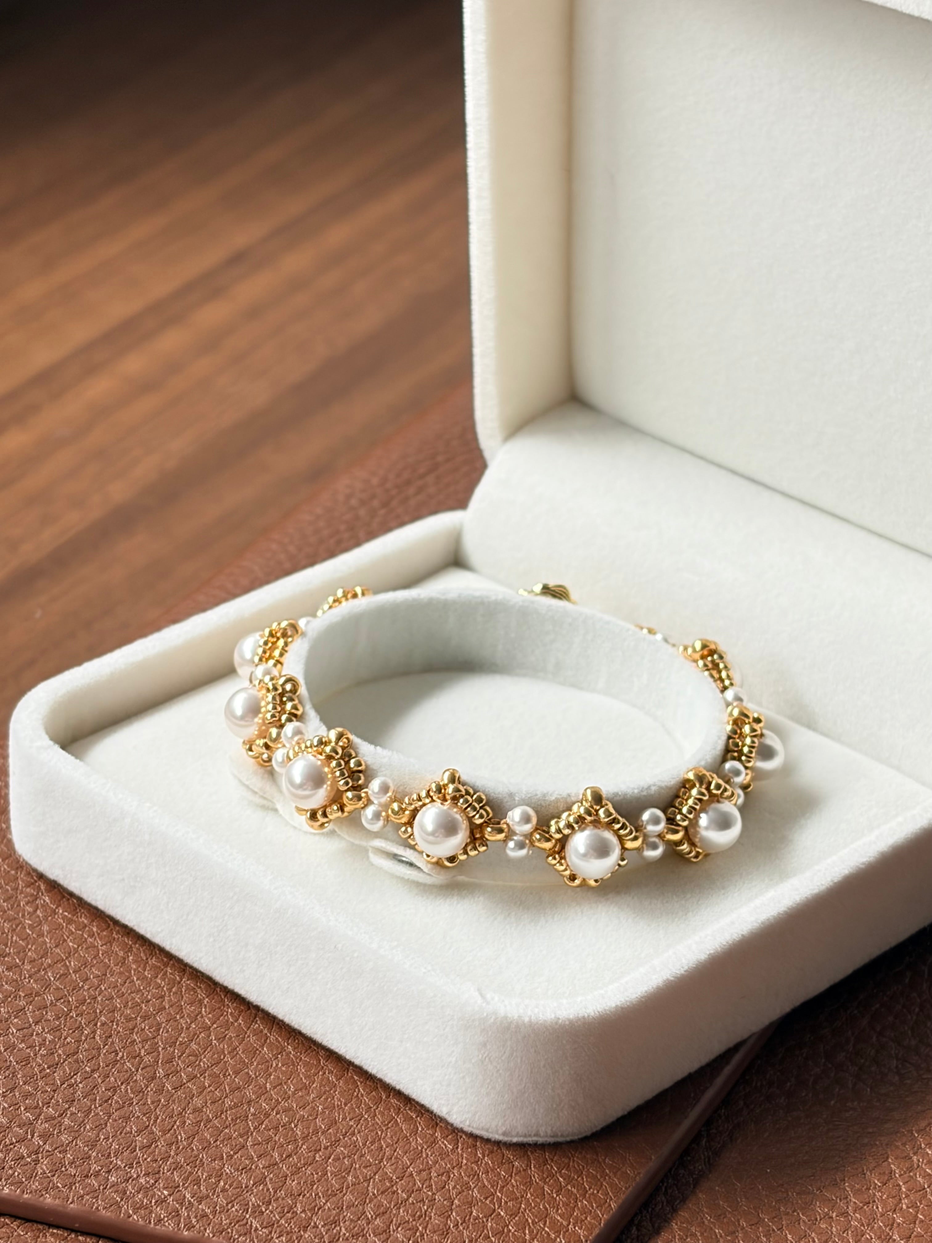 Rosalie Pearl Bracelet