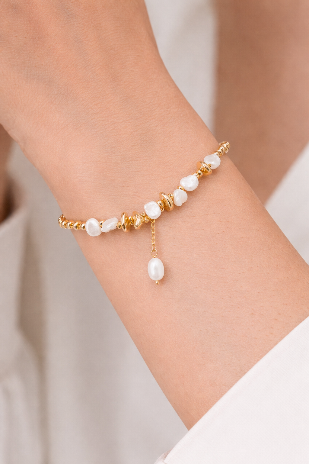 Soluna Baroque Pearl Bracelet