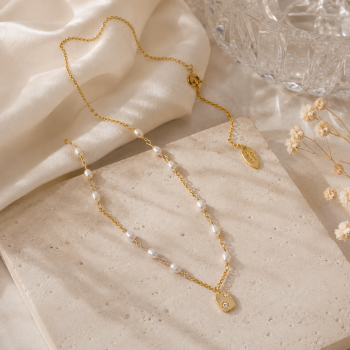 Astria Pearl Necklace
