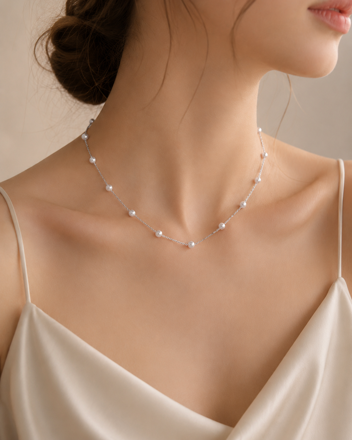 Luna Freshwater Pearl Necklace