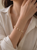 Natural Freshwater Pearl Beaded Bracelet
