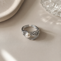 Aurora Branch Pearl Ring