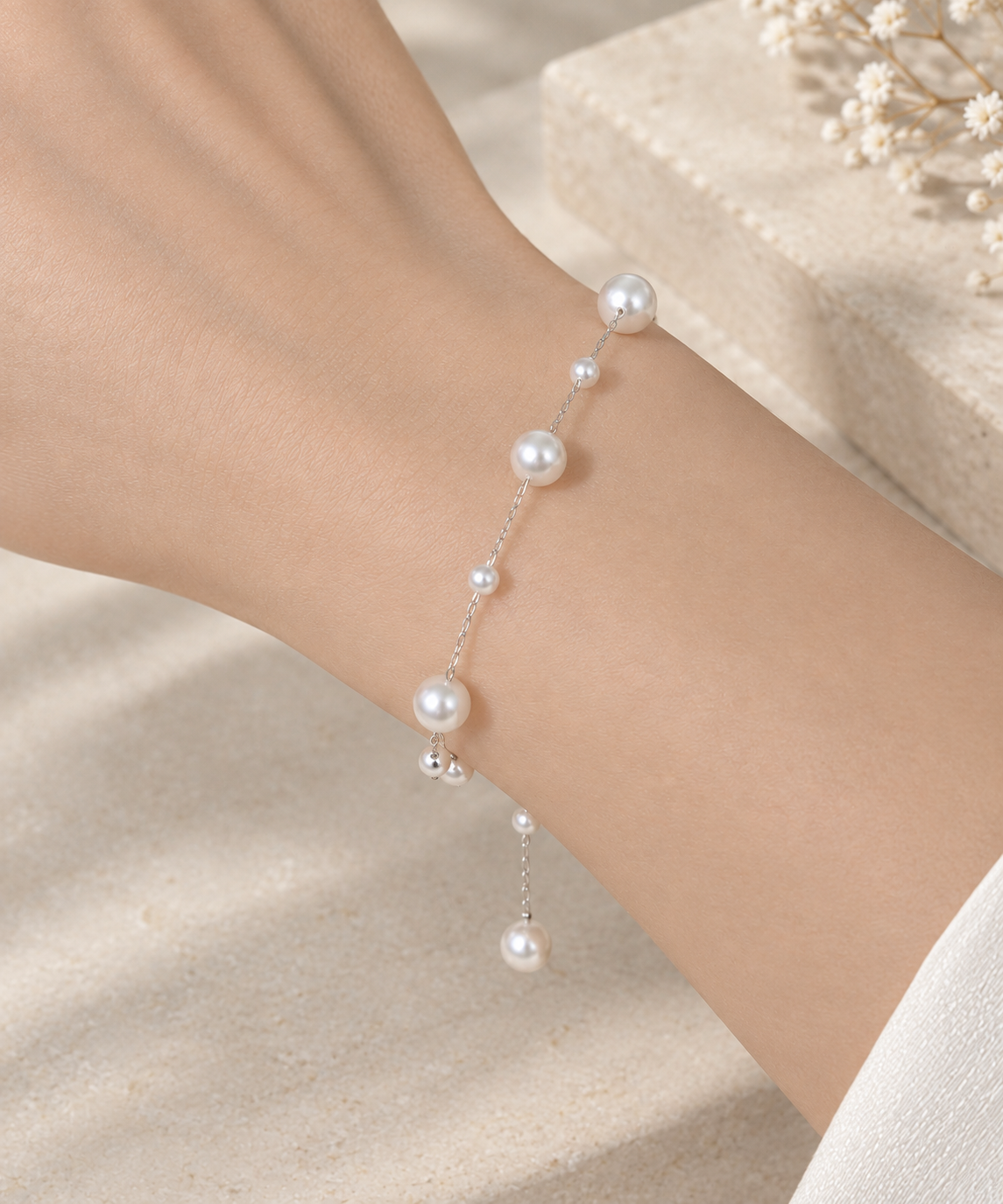 Vishnu Freshwater Pearl Bracelet