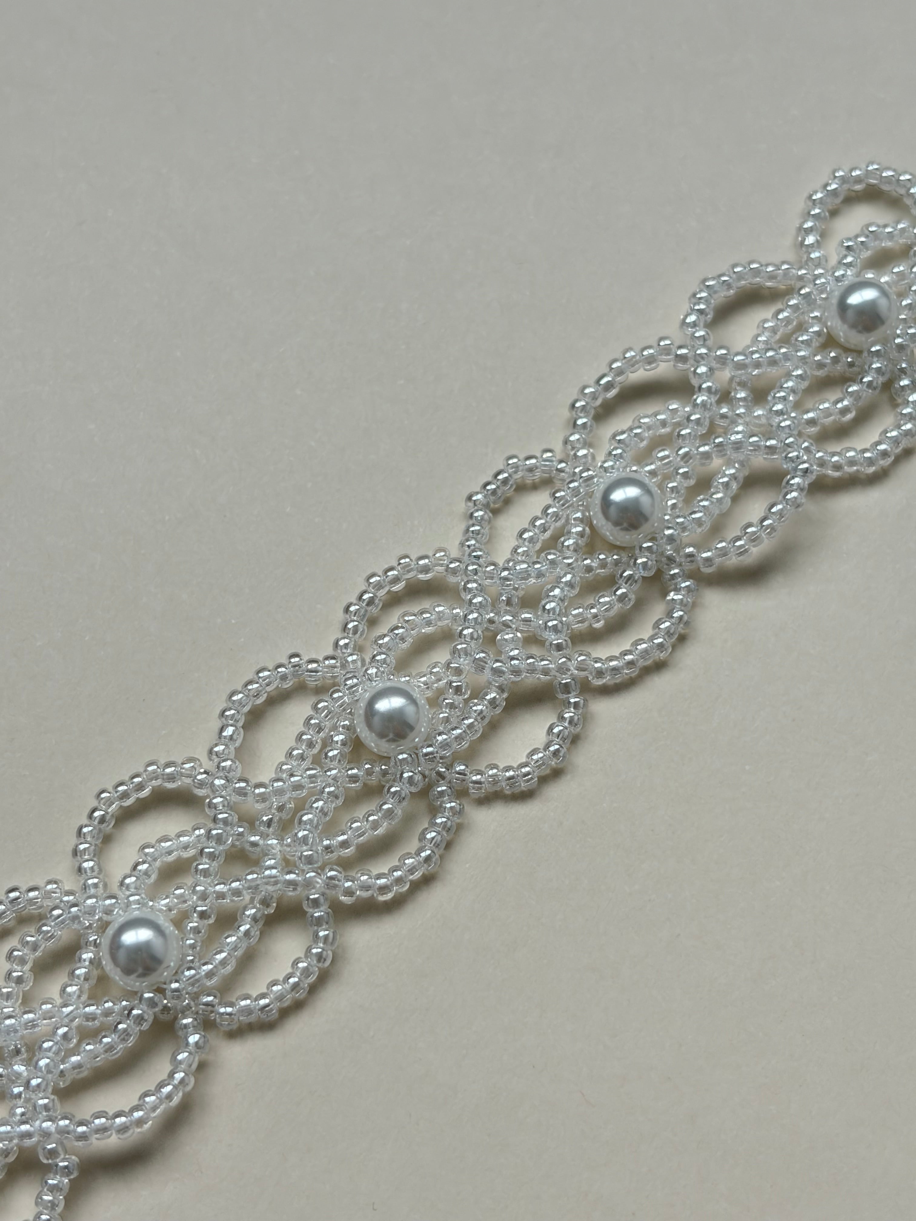Lace Pearl Bracelet